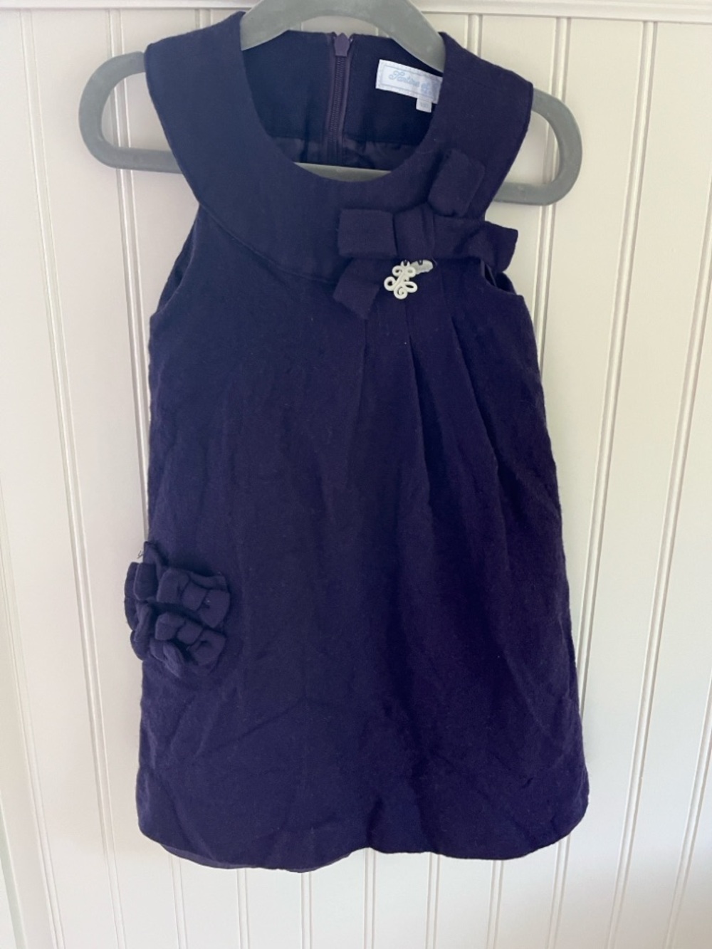 Tartine et Chocolat Purple Dress